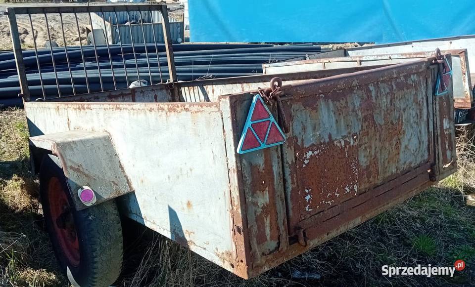 Sprzedam przyczepkę sam do remontu paka 130x240 Brodnica
