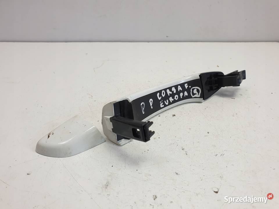 Opel Corsa F PRAWA KLAMKA ZEWNĘTRZNA prawy przód Rudka