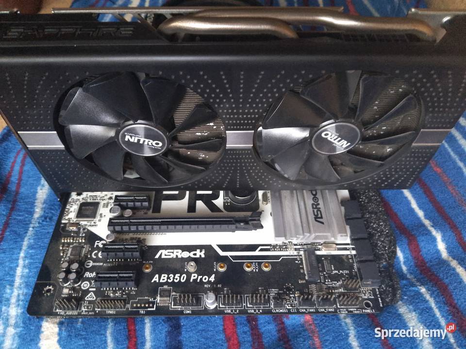 Komputer Płyta Asrock Ab350 Pro 4 Ryzen 1600 Toruń