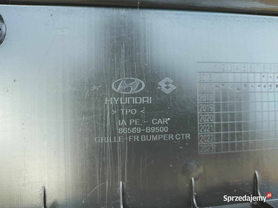 Kratka zderzaka Hyundai I10 2 lit 2016 atrapa podkarpackie