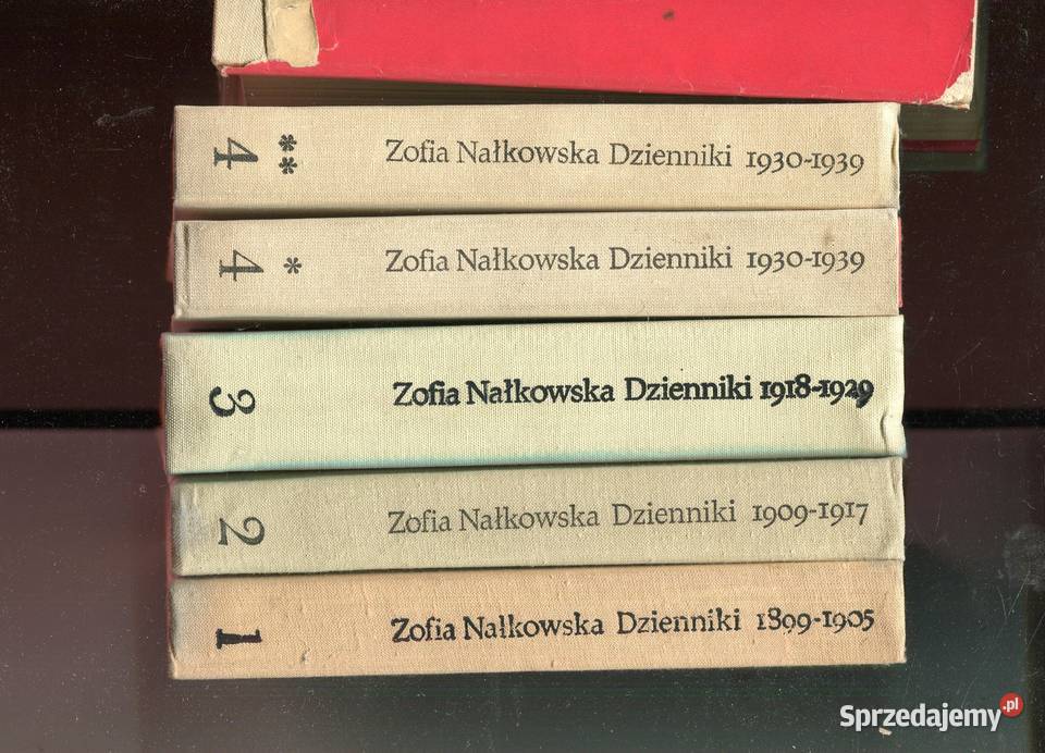 Dzienniki 18991939 4 T w 5 vol Zofia Nałkowska Szczecin