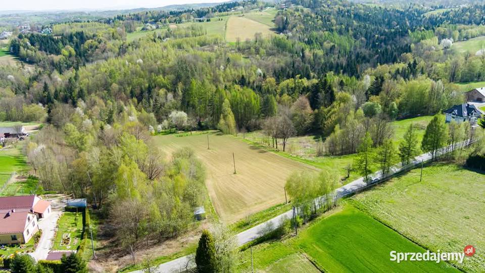 Sprzedam działkę budowlaną 28 ar małopolskie Ryglice