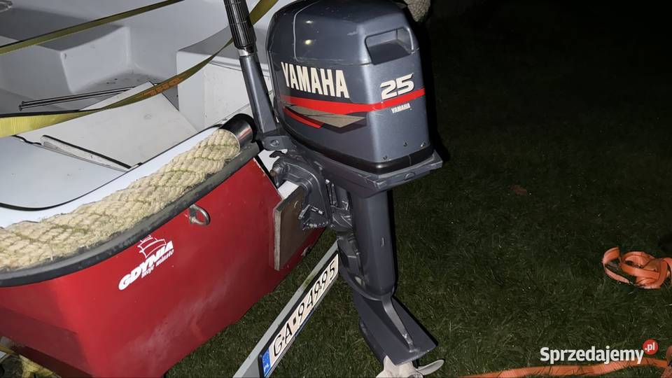 Silnik zaburtowy Yamaha 25 koni 2T Borzechowo