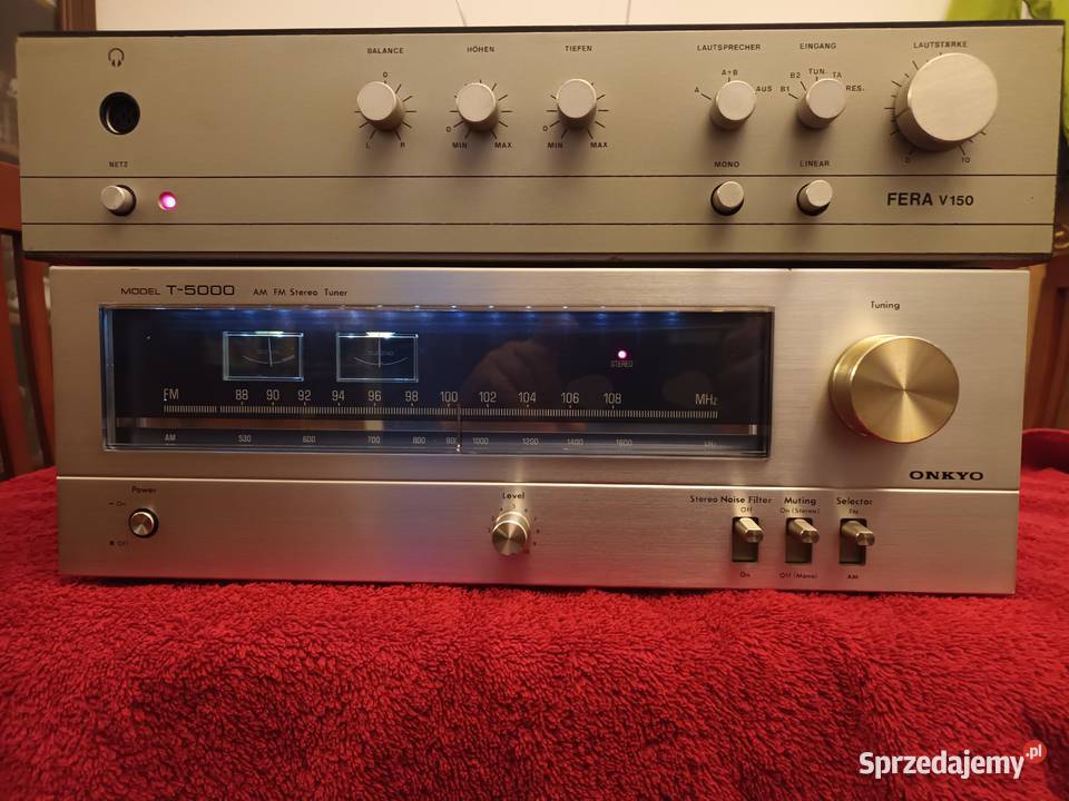 Fera v150 wzmacniacz stereo z efekt Qadro plus Wzmacniacze i pokrewne Tychy