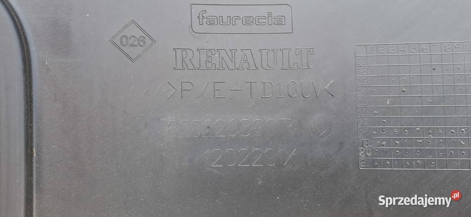 RENAULT KANGOO II 2 LIFT ZDERZAK PRZÓD PRZEDNI osobowe Zderzaki Kargowa