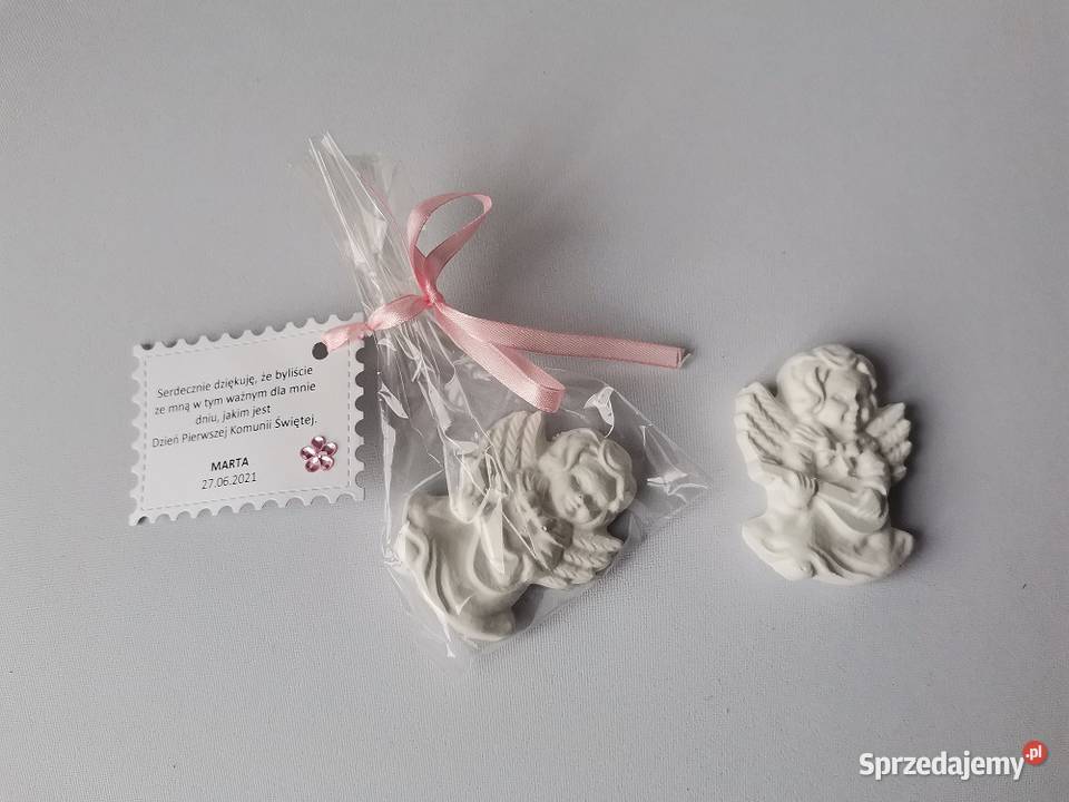 Podziękowania Komunia Aniołek Dziewczynka B1 wielkopolskie Poznań