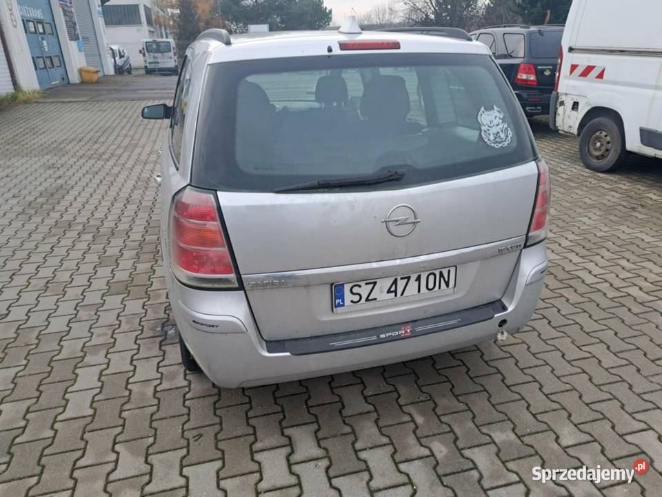 Opel Zafira B 19 srebrny Zafira Zabrze