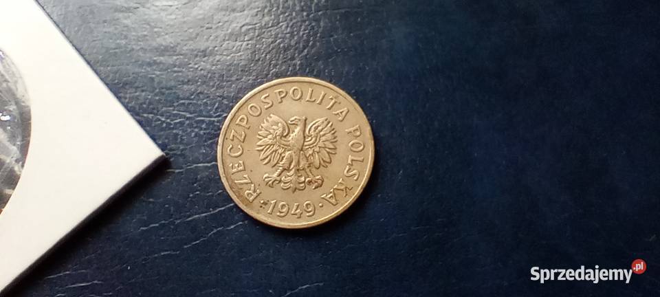 Stare monety 20 groszy 1949 MN Polska Numizmatyka Lesko