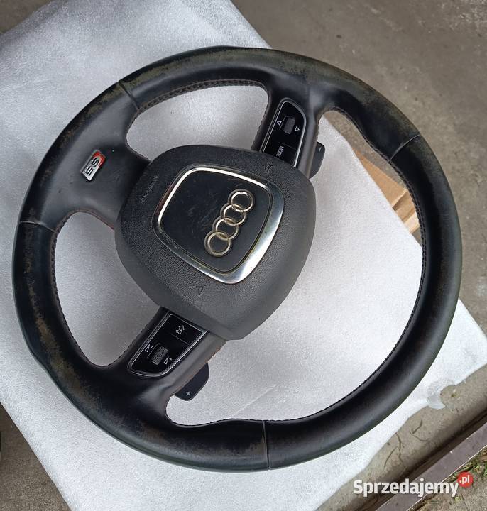 Kierownica multi skóra łopatki Airbag Audi S5 A4 sprzedam