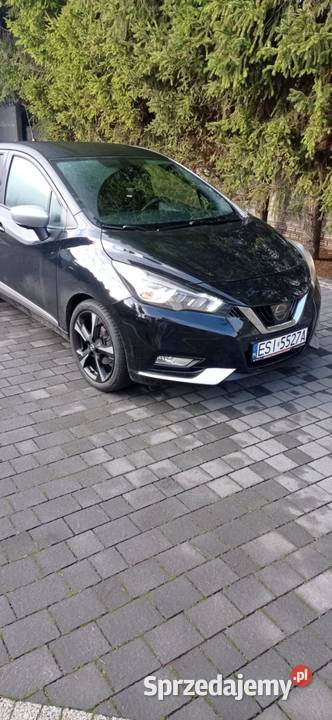 Nissan Micra K14 09 BENZ 2017 RADARKAMERA Sieradz sprzedam