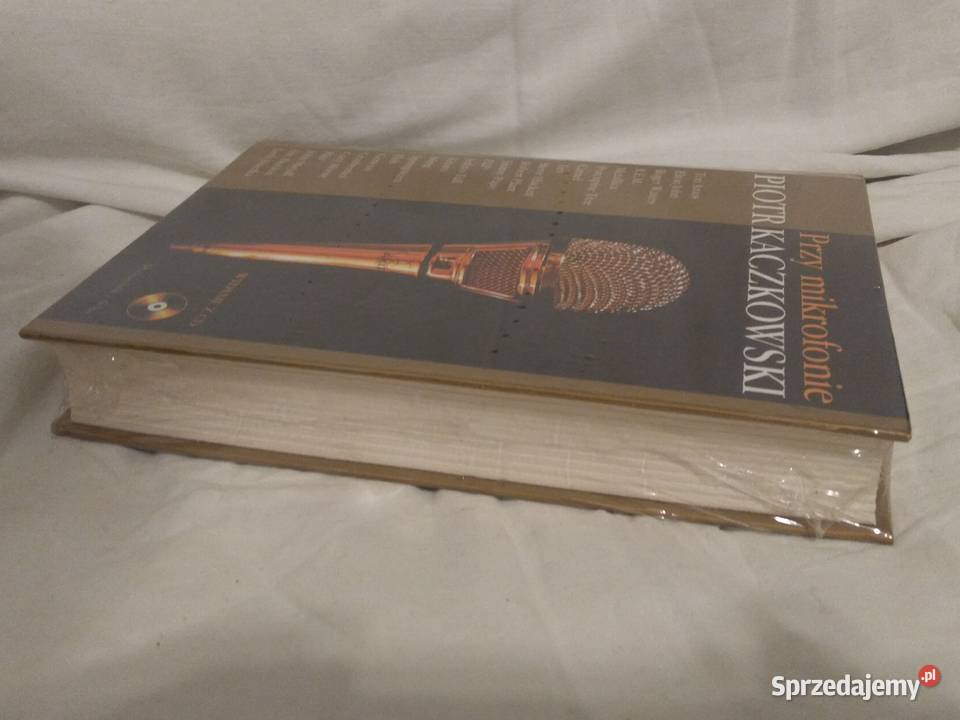 mikrofonie Piotr Kaczkowski 2007 książka nowa w mazowieckie