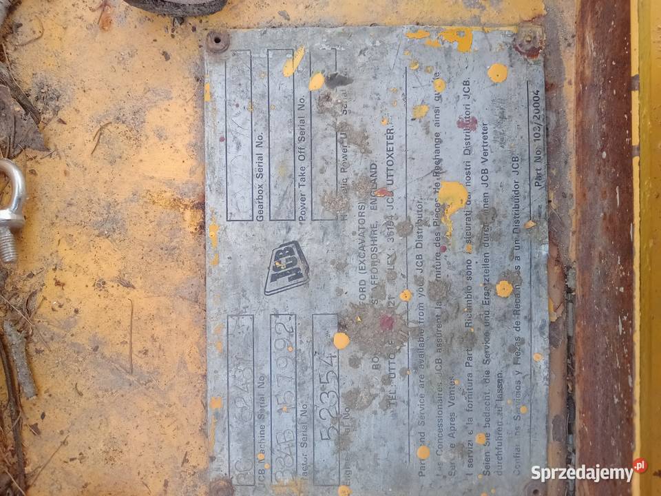 Sprzedam koparkoładowarke JCB 3c sprawna nie Bielsko-Biała