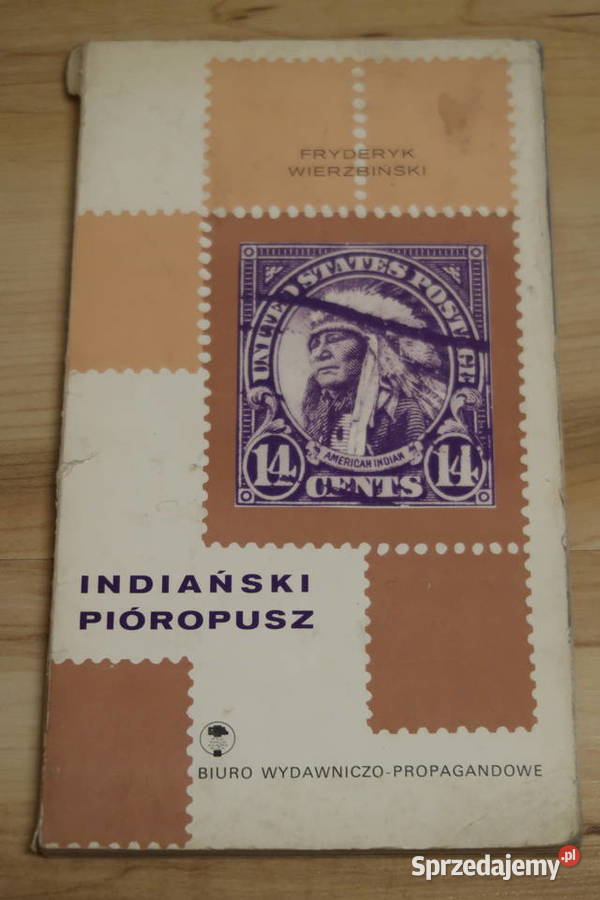 Fryderyk Wierzbiński INDIAŃSKI PIÓROPUSZ Siedlce sprzedam