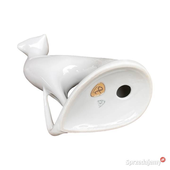 Kot siedzący Royal Dux proj Jaroslav Jeek