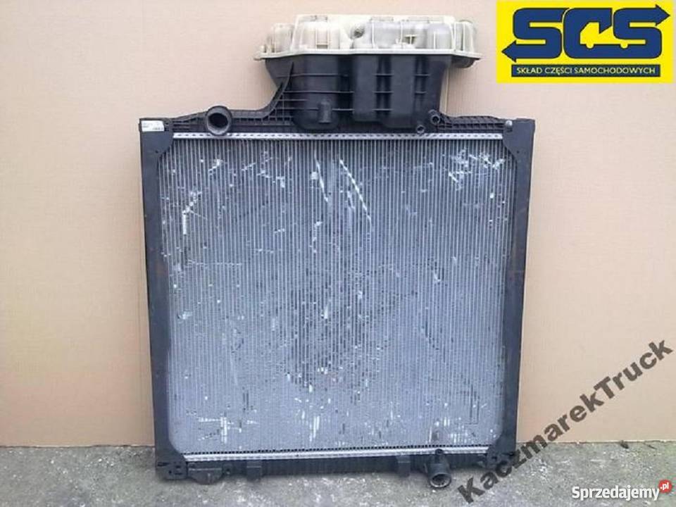 MAN TGA CHŁODNICA WODY CIECZY 800 NETTO SPRAWNA chłodnice Bieleń