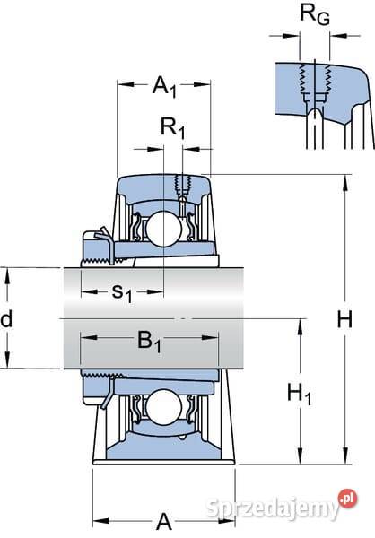 Ucha siłownika SYJ65KF małopolskie Kamionna