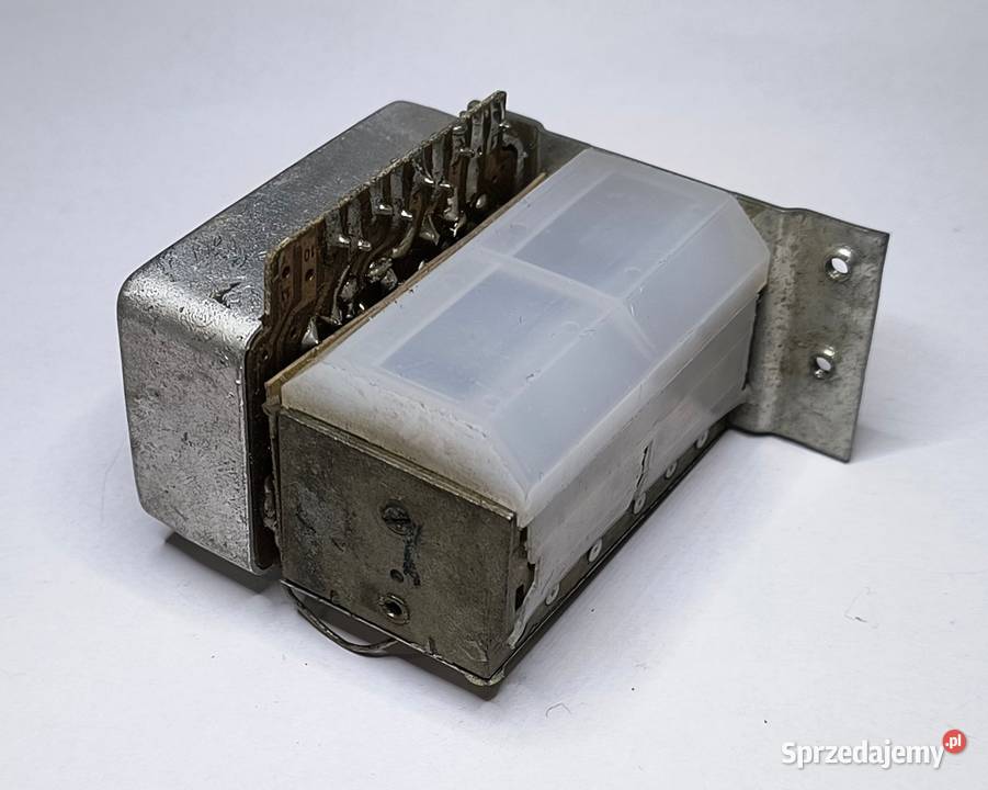 Głowica radioodbiornika Unitra z kondensatorem Gdańsk
