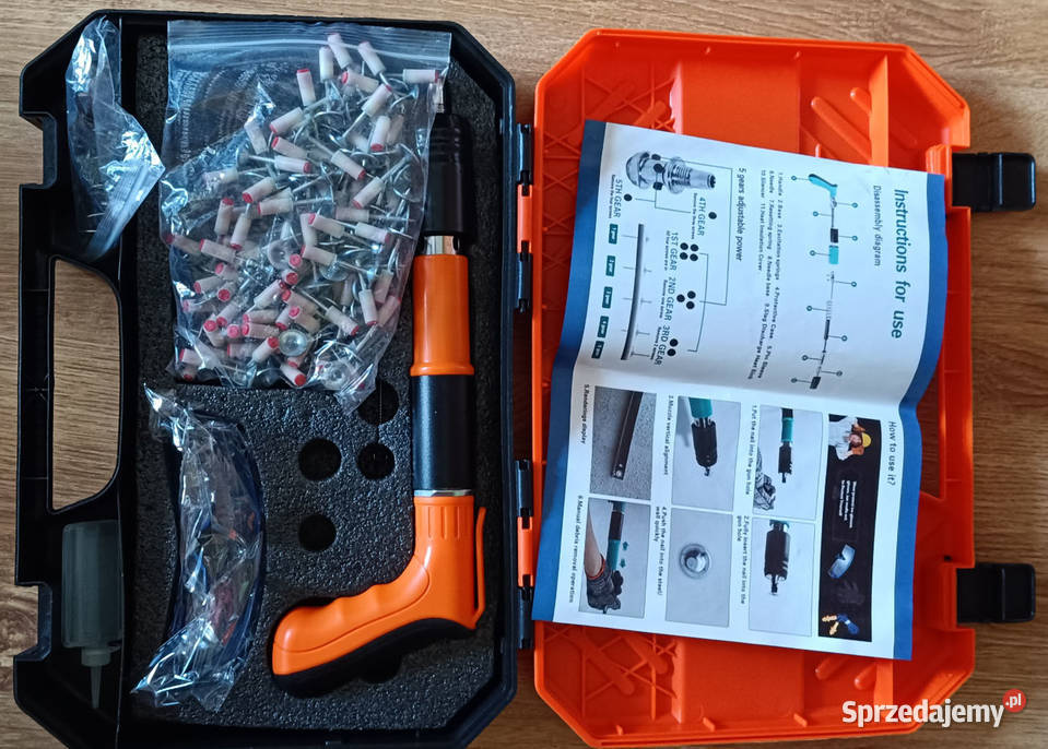 Pistolet do gwoździ ręczny mini nit Nailgun Pozostałe