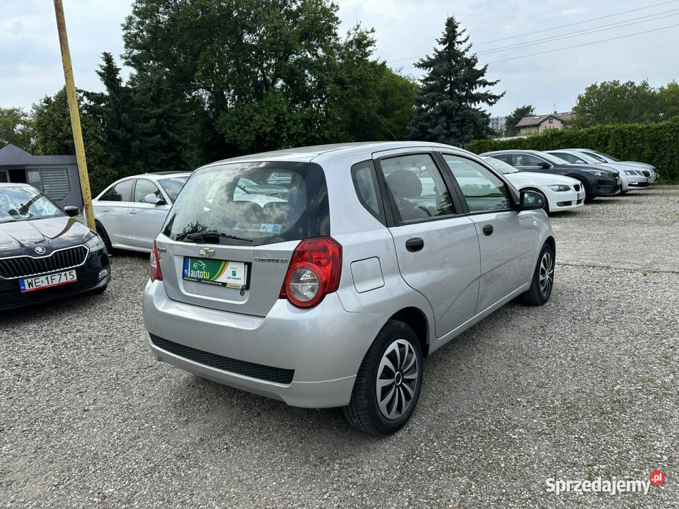 Chevrolet Aveo KlimatyzacjaSalon PolskaII wspomaganie kierownicy Warszawa