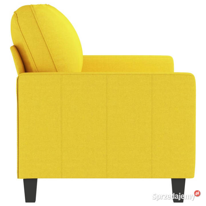 Sofa 2osobowa jasnożółta 140 tapicerowana mazowieckie Warszawa