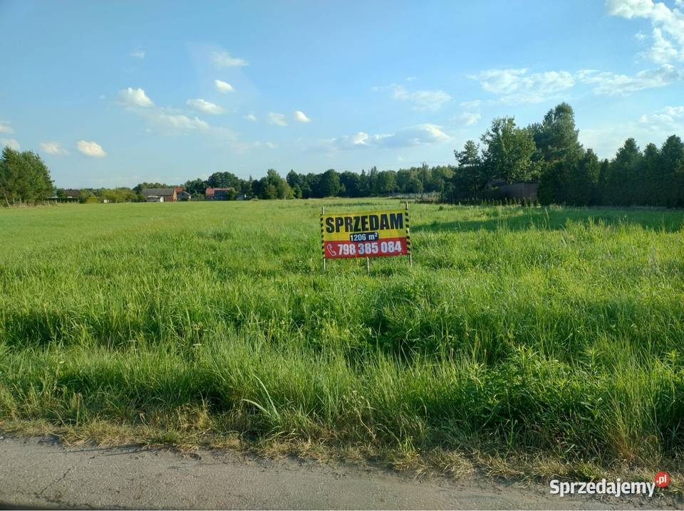 Działki Dąbrowa Górnicza Błędów 1206m2 śląskie