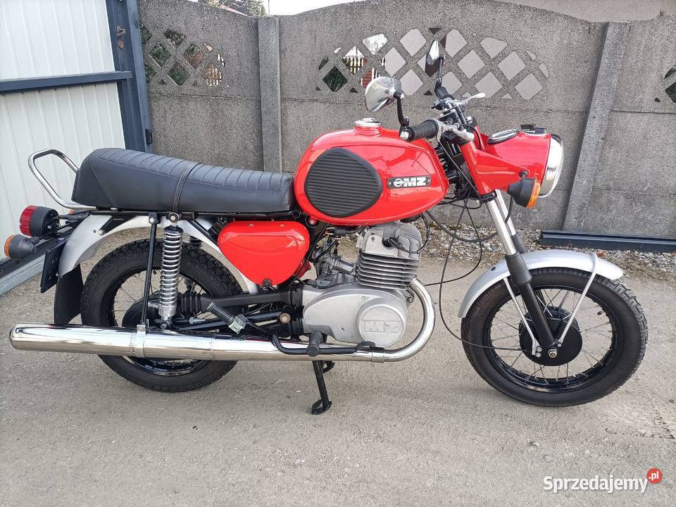 MZ TS 250 renowacji zarejestrowana kujawsko-pomorskie Padniewko