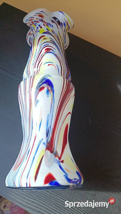 Wazon szkło artystyczne lata 60 70 te XX w Zamość sprzedam