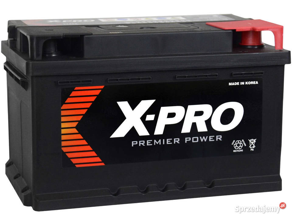 Akumulator XPRO 71Ah 640A EN niski Prawy Plus akumulatory Wrocław