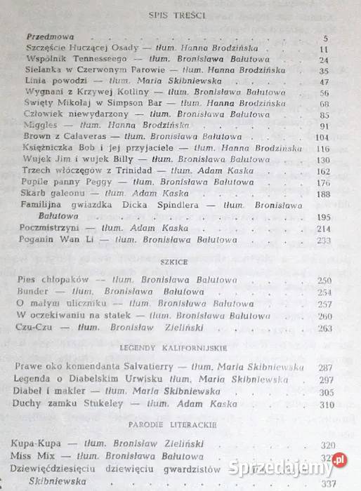 Trzech włóczęgów z Trinidad Bret Harte Rok wydania 1955 Chełm