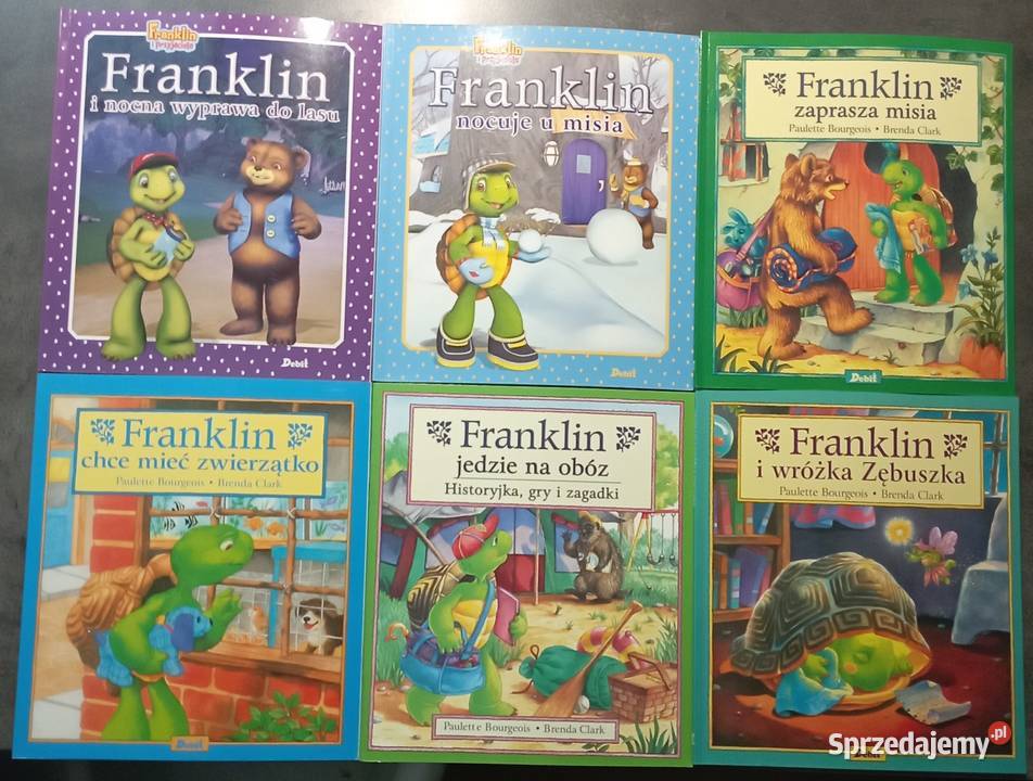 Franklin Przygody Franklina 6 książek Kościerzyna