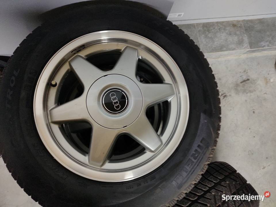 Alufelgi Audi S4 C4 A6 S6 100 75x15 ET40 Pirelli mazowieckie Mińsk Mazowiecki sprzedam