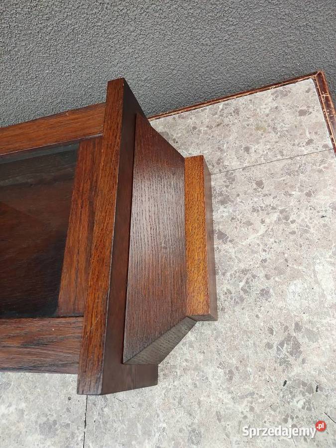 Szafka witrynka z obudowy starego przedwojennego sprzedam