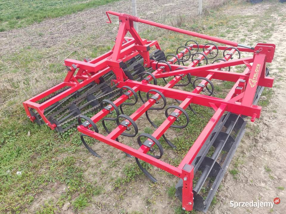 Agregat uprawowy na docisku 24m z wałkiem lubelskie