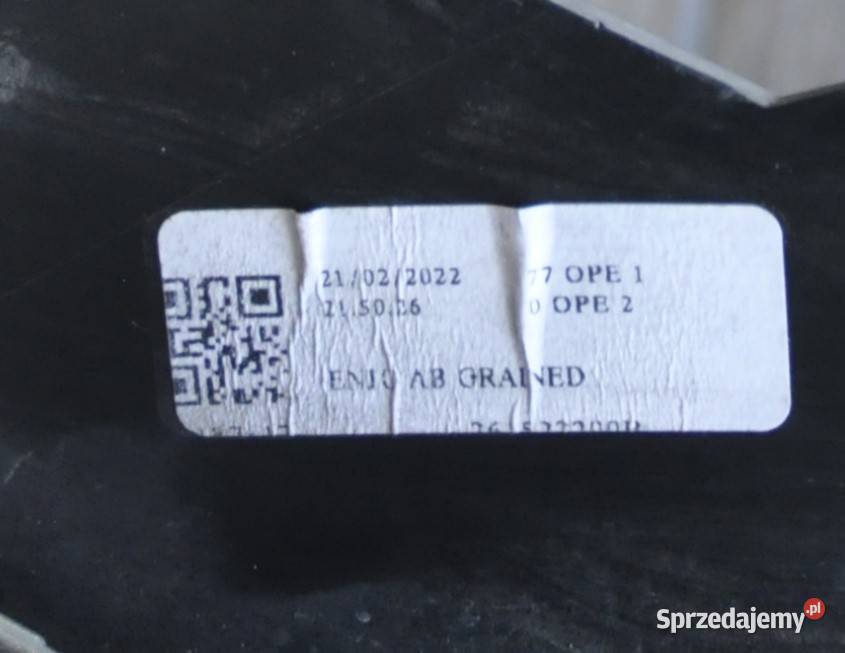 Renault Megane IV LIFT kratka zderzaka prawa osobowe Malbork