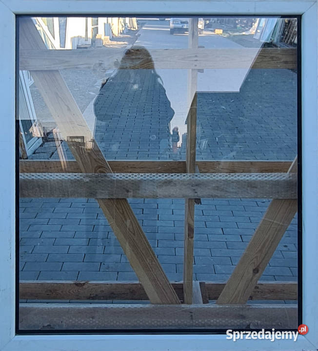 OKNA KacprzaK Witryna 114X131 FIX Używany PCV Siedlce