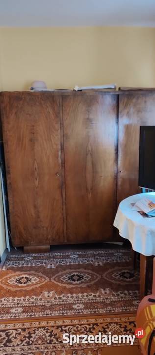 Szafa powojenna PRL dolnośląskie Kamieniec Wrocławski
