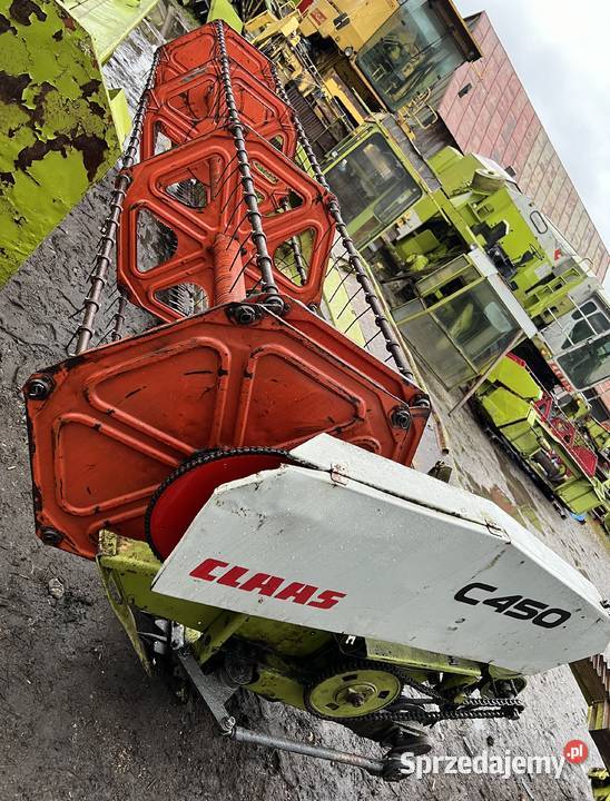 Heder 45m cięcia kombajn claas Dominator 86