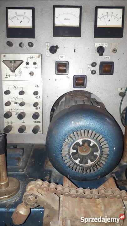 Stół probierczy do alternatorów i rozruszników wielkopolskie