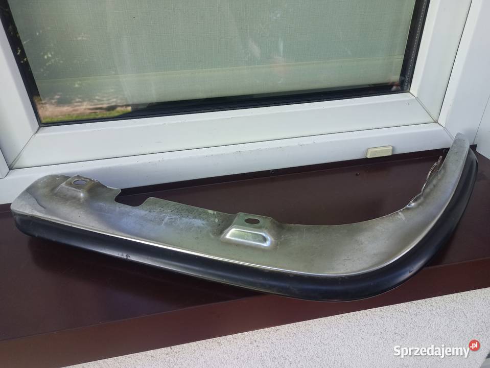 Mercedes W116 kieł zderzaka przedni prawy chrom łódzkie Sieradz