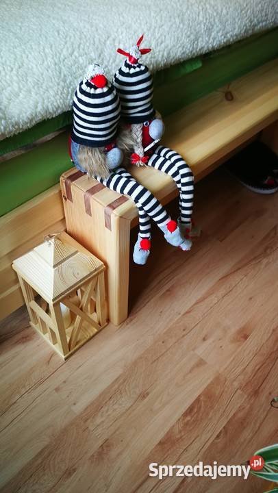 Ławka drewniana kwietnik półka siedzisko ozdoba