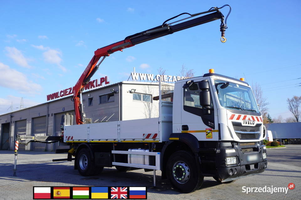 veco Stralis XWay 310 4x2 E6 dźwig Fassi F155670 kupiony w salonie Kraków sprzedam