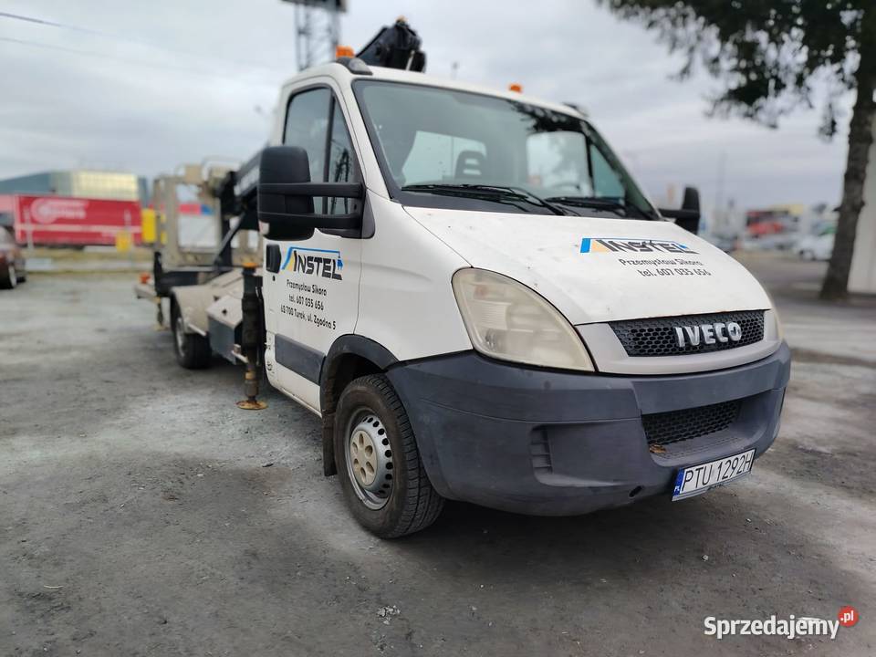 Sprzedam iveco z koszem wysięgnikiem manualna Turek