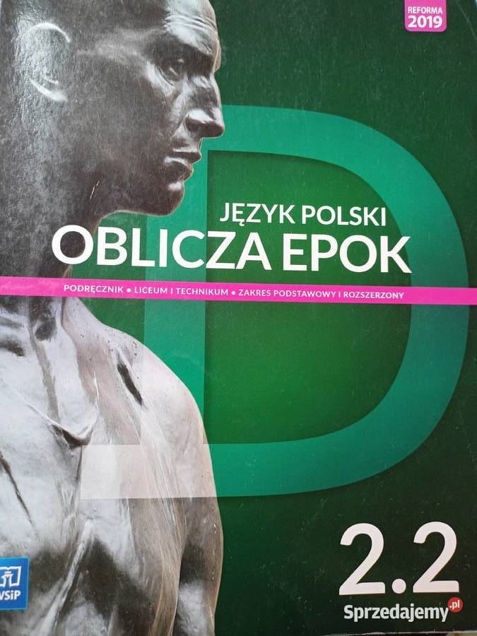 Oblicza epok 2.2 używane podręczniki szkolne księgarnia Prag