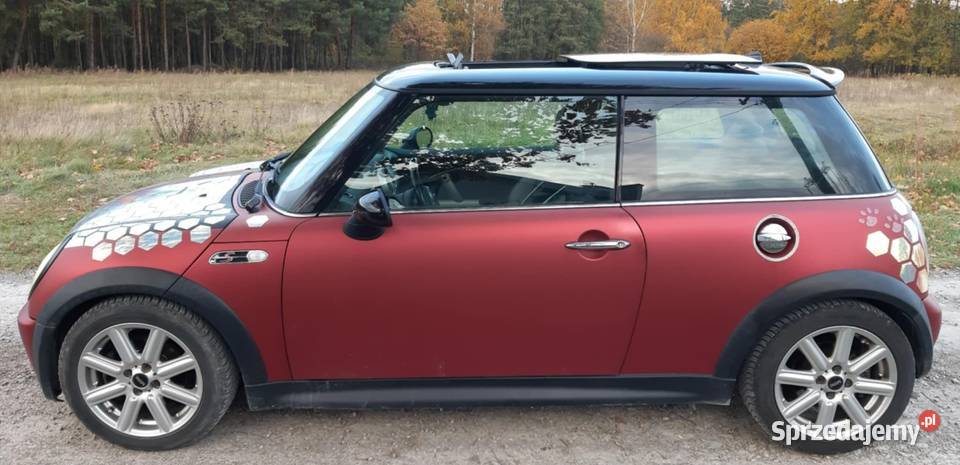 Mini Cooper S pomarańczowy