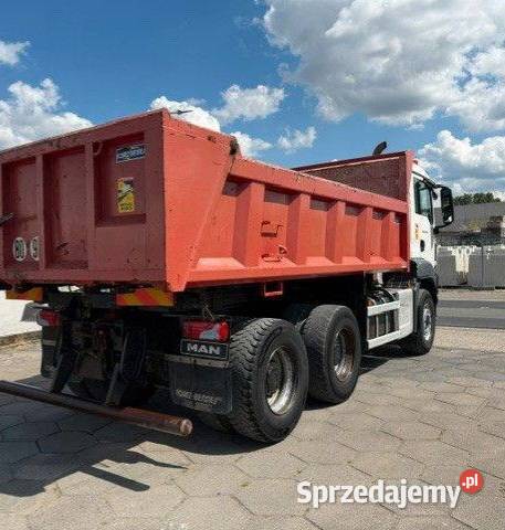 Wywrotka 6x4 MAN TGS Warszawa