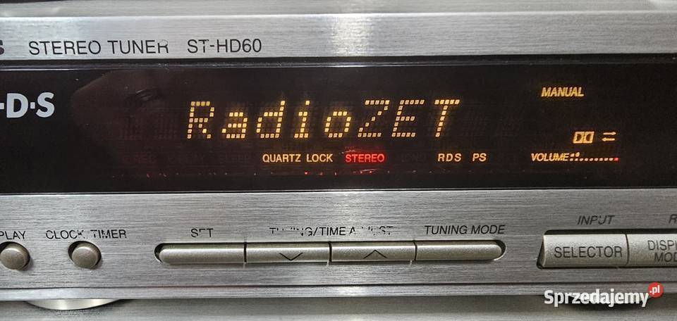 Technics tuner radiowy STHD60 RDS wysyłka Kraków sprzedam