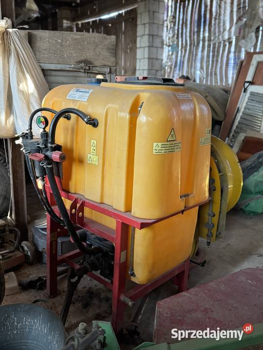 Opryskiwacz sadowniczy zawieszany Przezwody