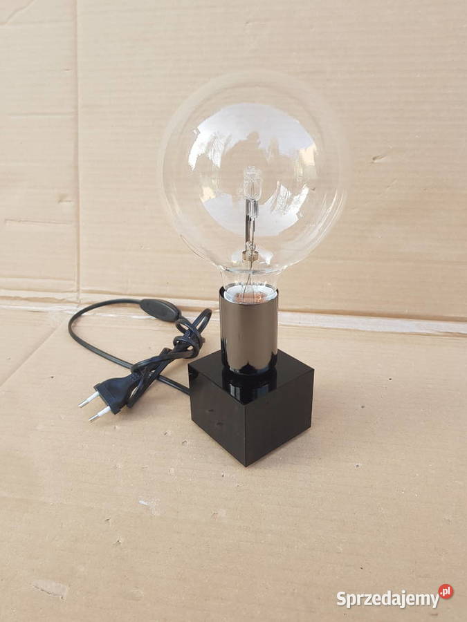 Lampka nocna stołowa KOSTKA LOFT 1x60W E27 mazowieckie