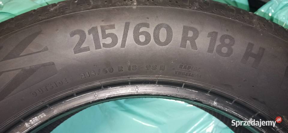 Opony Continental EcoContact 6 21560 R18 H NOWE mazowieckie Warszawa