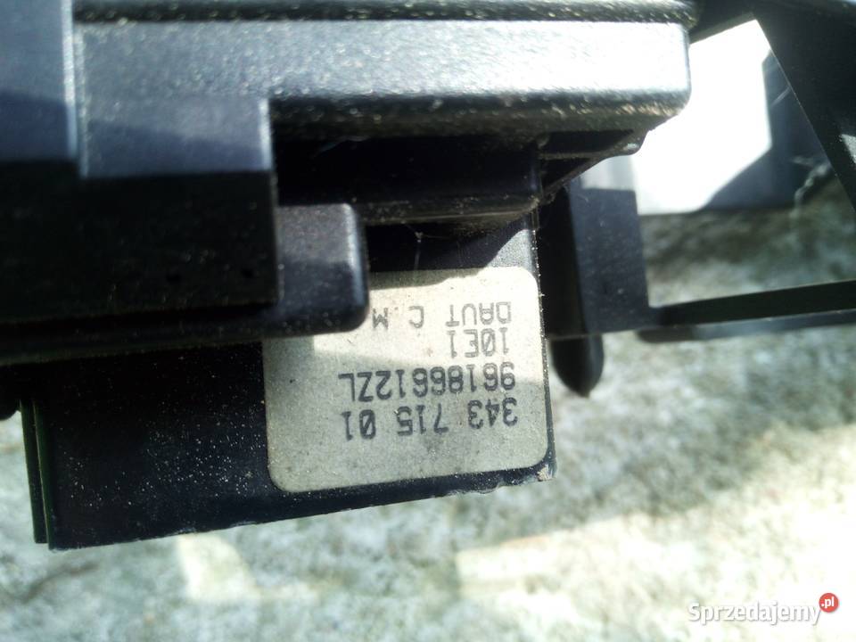 Przełącznik zespolony peugeot 406 307 i inne Wyposażenie elektryczne Annopol